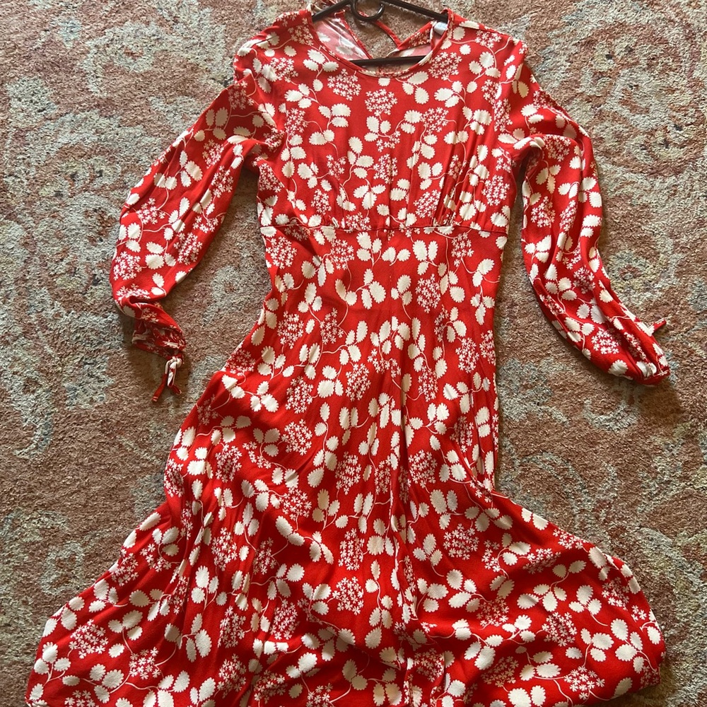 Ghost XL Red Dress
